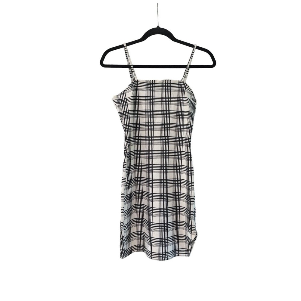 SheIn Dress Women's Size Small White Black Sleeveless